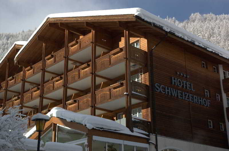 Wellnesshotel Schweizerhof Saas-Fee Exterior photo